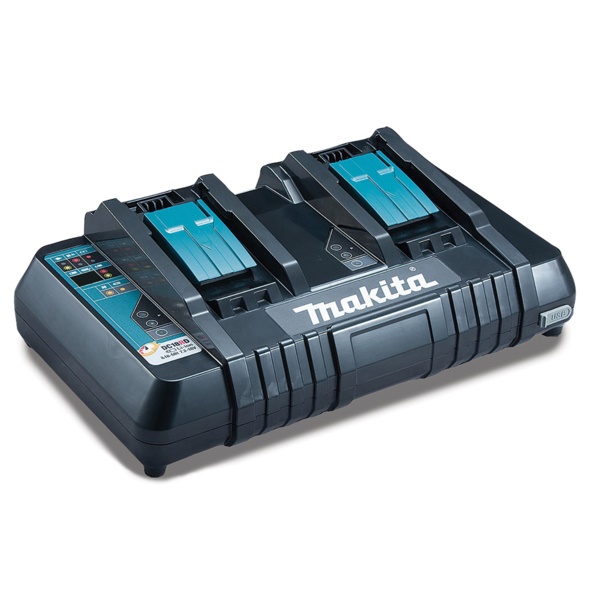 Makita DC18RD 18V LXT 14.4V – 18V Li-ion Twin Port Charger