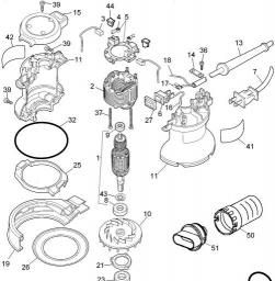 Black & Decker 25707 spare parts
