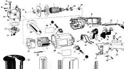 Black & Decker 6138-43 spare parts