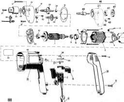 Black & Decker 6920 spare parts