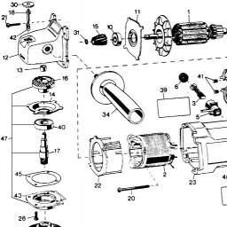 Black & Decker 6934 spare parts