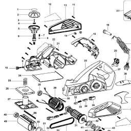 Black & Decker 7698 spare parts