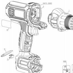 Black & Decker BDCDMT112 spare parts