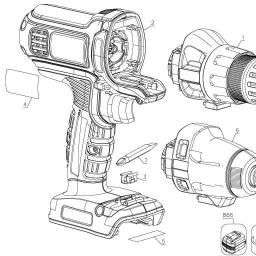 Black & Decker BDCDMT120-2 spare parts