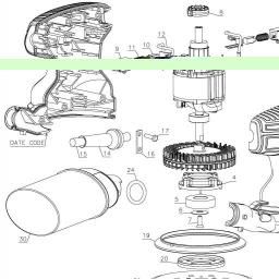 Black & Decker BDERO100 spare parts