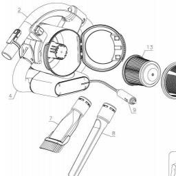 Black & Decker BDH1200FVAV spare parts