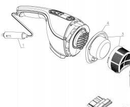 Black & Decker BDH1200NVAV spare parts
