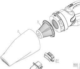 Black & Decker BDH1800S spare parts