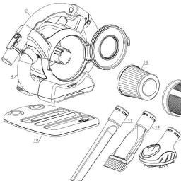 Black & Decker BDH2000FL spare parts