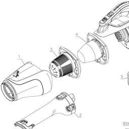 Black & Decker BDH2010LP spare parts