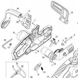 Black & Decker CCS818 spare parts