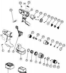 Black & Decker CD121K spare parts