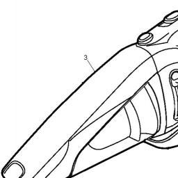 Black & Decker CHV1688 spare parts