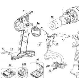 Black & Decker FS18PSK spare parts
