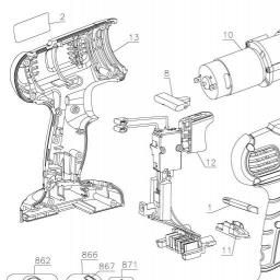 Black & Decker GC181C spare parts