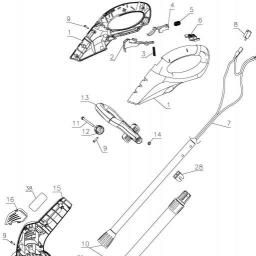 Black & Decker GC818 spare parts