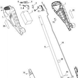 Black & Decker GLC13 spare parts