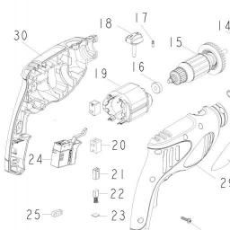 Black & Decker HD450 spare parts