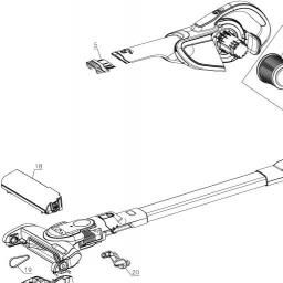 Black & Decker HFEJ520JWMF81 spare parts