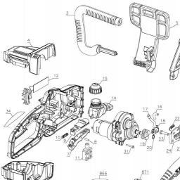 Black & Decker LCS1020B spare parts