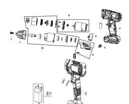 Black & Decker LD12SC spare parts