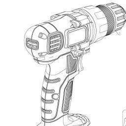 Black & Decker LDX112C spare parts