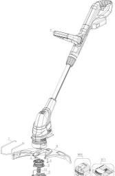 Black & Decker LST220 spare parts