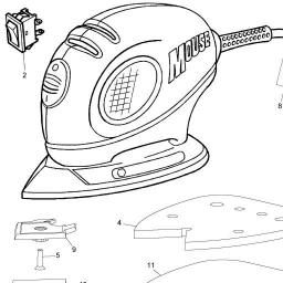 Black & Decker MS500CBGB spare parts