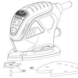Black & Decker MS600B spare parts