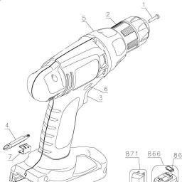 Black & Decker PS1800K spare parts