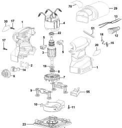 Black & Decker QS800 spare parts