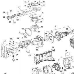 Black & Decker RS601K spare parts