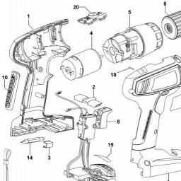 Black & Decker TVH12K2 spare parts