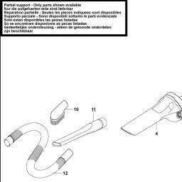 Black & Decker ADV1200 DUSTBUSTER spare parts