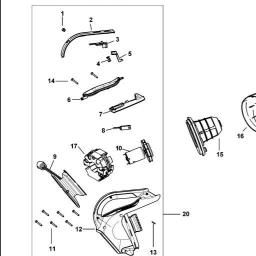Black & Decker ADV1210 CAR VACUUM spare parts