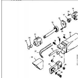 Black & Decker AS726 spare parts