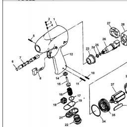Black & Decker AW375 spare parts