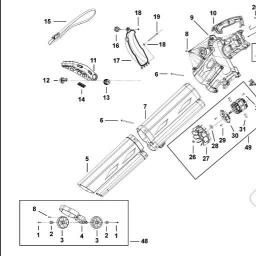 Black & Decker BCBLV36 spare parts