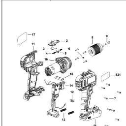 Black & Decker BCD003C1 spare parts