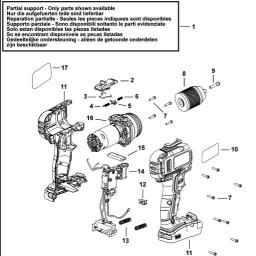 Black & Decker BCD003N spare parts