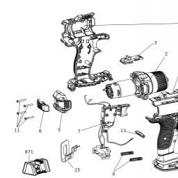 Black & Decker BCD383D1XC spare parts