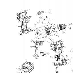 Black & Decker BCD700SAP1 spare parts