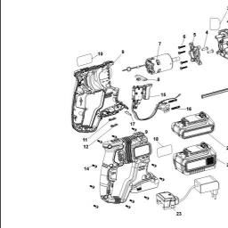 Black & Decker BCD900 spare parts
