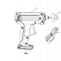 Black & Decker BCGL115 spare parts