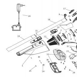 Black & Decker BCHV001C1E spare parts