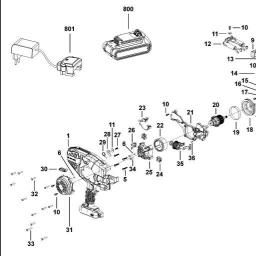 Black & Decker BCNG01 spare parts