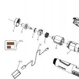 Black & Decker BD40K27OA spare parts