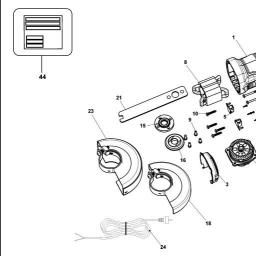 Black & Decker BDAG710 spare parts