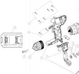 Black & Decker BDCD120VA spare parts