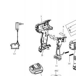 Black & Decker BDCDD12PK spare parts